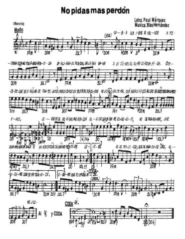 No pidas mas perdón